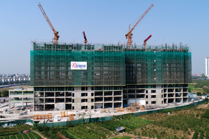 Anland Lakeview: Tốc độ xây dựng nhanh chóng bởi đơn vị thi công chuyên nghiệp