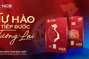 NCB ra mắt thẻ visa Tự Hào mừng kỷ niệm 80 năm Quốc Khánh