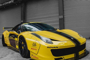 Ferrari 458 Liberty Walk độc nhất Việt Nam thay áo mới đón Tết