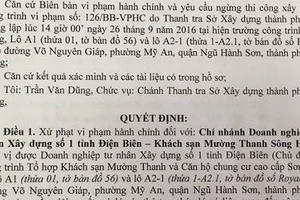 Mường Thanh Đà Nẵng không đủ điều kiện bán nhà ở hình thành trong tương lai