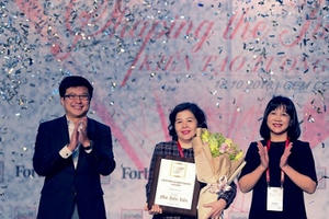 Tổng giám đốc Vinamilk được Forbes Việt Nam vinh danh với giải thưởng “Thành tựu trọn đời”