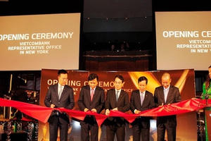 Vietcombank khai trương hoạt động văn phòng đại diện tại Mỹ