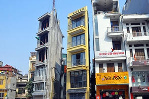 Hà Nội còn 120 nhà “siêu mỏng siêu méo”