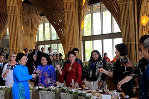 Có gì đặc biệt trong buổi tiệc của các Đệ nhất Phu nhân APEC