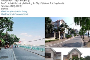 Nhà đất hàng trăm tỷ được rao bán cả năm không ai mua