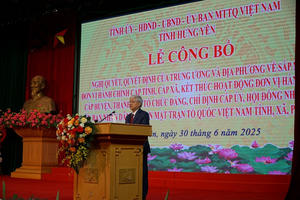 Kỳ vọng Hưng Yên thành cực tăng trưởng mới của Vùng Thủ đô và đồng bằng Bắc Bộ