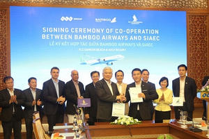 Bamboo Airways hợp tác chiến lược với công ty kỹ thuật hàng không hàng đầu thế giới