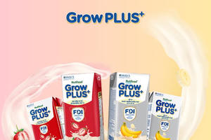 Nutifood GrowPLUS+ vị trái cây - Thêm thơm ngon, thêm dinh dưỡng cho bé
