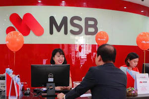 MSB sắp phát hành 352,5 triệu cổ phiếu, tăng vốn lên hơn 15.200 tỷ đồng