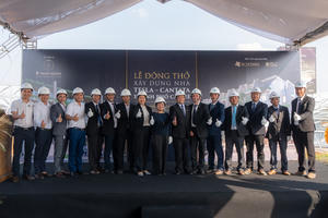 Hòa Bình thi công dự án nhà ở của Trung Nguyên tại thành phố Cà Phê