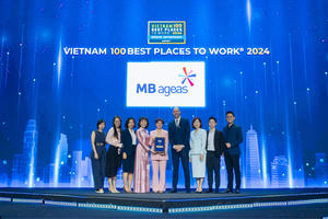 MB Ageas Life tiếp tục được vinh danh “Nơi làm việc tốt nhất Việt Nam”