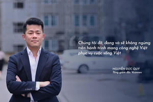 Doanh nhân Nguyễn Đức Quý và thương hiệu Vconnex: Tự hào doanh nghiệp công nghệ Việt