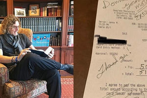 Tỷ phú Mỹ hào phóng, boa hẳn 5000 USD cho nhân viên bồi bàn