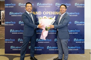 Lễ khai trương công ty và ký kết hợp tác giữa Bluewise Bussiness Advisory và Nam Property và Sen Capital 