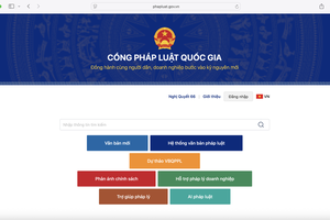 Hướng dẫn sử dụng Cổng Pháp luật quốc gia