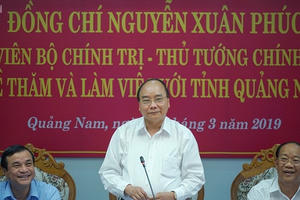 Thủ tướng: Quảng Nam phải tăng gấp đôi quy mô kinh tế trong 5 năm