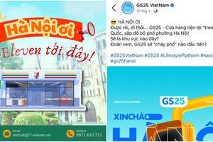 7-Eleven và GS25 "Bắc tiến" cùng cuộc cạnh tranh gay gắt với cửa hàng tiện lợi Hà Nội