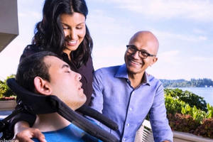 CEO Microsoft làm việc không mệt mỏi vì con trai khuyết tật, khuyên mọi người đừng cố cân bằng công việc với cuộc sống