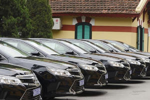 Từ ngày 10/11, thực hiện quy định mới về tiêu chuẩn, định mức sử dụng xe ô tô