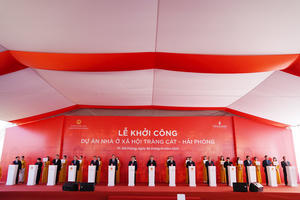 Hải Phòng khởi công dự án nhà ở xã hội quy mô lớn nhất từ trước đến nay