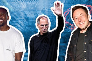 Muốn thành công, hãy bắt chước cách của Steve Jobs, Elon Musk và Kanye West
