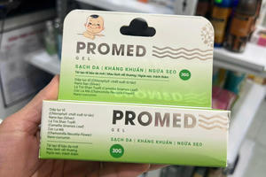 Đình chỉ, thu hồi toàn quốc lô sản phẩm Gel Promed của Dược phẩm Starmed