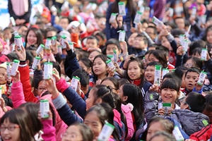 Nhiều tín hiệu tích cực sau 2 tháng triển khai chương trình Sữa học đường Hà Nội