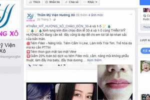 Nghệ An: Nhức nhối vấn nạn thẩm mỹ viện "chui"