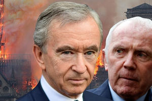 Cuộc chiến "ngầm" giữa 2 siêu tỷ phú Pháp quyên góp 340 triệu USD cho Nhà thờ Đức Bà