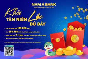 Nam A Bank triển khai chương trình lì xì đầu xuân 2025 với tổng ưu đãi hơn 4 tỷ đồng