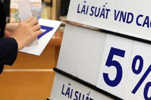 Lãi suất ngày 5/4: Không còn ngân hàng nào trả lãi suất tiền gửi trên 9% cho kỳ hạn 12 tháng