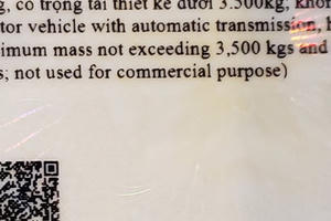 Giấy phép lái xe cấp từ ngày 1/6 có mã QR