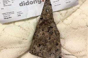 Mua iPhone 12 Pro Max trên mạng, nhận được cục đá