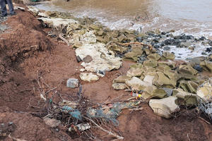 Cà Mau phê duyệt dự án chống xói lở bờ biển hơn 185 tỷ đồng