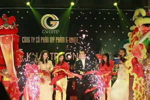 Mỹ Phẩm G-White khai trương Tổng Chi nhánh Hà Nội