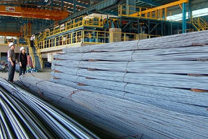 Xuất 120.000 tấn phôi thép sang Trung Quốc