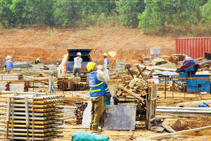 Dự án Thành phần 4 sân bay Long Thành tăng tốc sau mưa