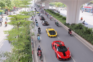 Dàn siêu xe ‘khủng’ hội tụ chào mừng lễ kỷ niệm 13 năm Thẩm mỹ viện Mailisa có mặt tại Hà Nội