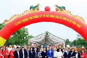 Khai trương văn phòng thứ 9, Lộc Sơn Hà Land chính thức "đổ bộ" Vĩnh Phúc
