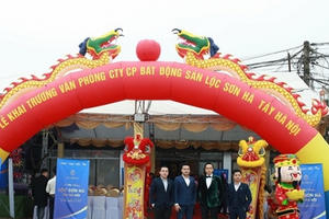 Khai trương văn phòng thứ 13 tại Láng Hoà Lạc, Lộc Sơn Hà tạo thêm dấu ấn mới