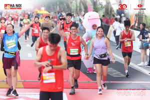 Khởi động mùa thứ 3, Giải Marathon Quốc tế Hà Nội Techcombank được lựa chọn là một trong những sự kiện thể thao tiêu biểu chào mừng 70 năm giải phóng Thủ đô