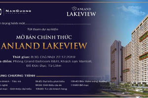 Chính thức mở bán Anland Lakeview