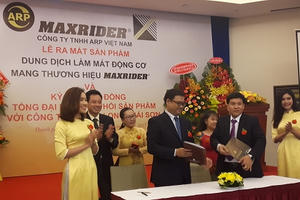 Ra mắt sản phẩm làm mát động cơ với thương hiệu Maxrider