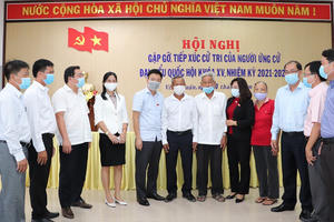 Bộ trưởng Lê Thành Long: Tiếp tục làm tốt nhiệm vụ của người đại biểu nhân dân