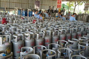 Dịp lễ 2-9, giá gas đồng loạt giảm
