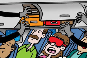 Hết tiền về nước, du khách trộm 30 triệu đồng trên máy bay