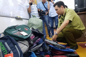 TP. HCM: Tạm giữ gần 1000 sản phẩm nghi giả nhiều thương hiệu nổi tiếng