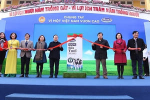 Hà Nội chính thức triển khai chương trình Sữa học đường