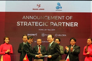 Tập đoàn Nam Long ký kết hợp tác chiến lược cùng Công ty Anabuki Housing Service Nhật Bản