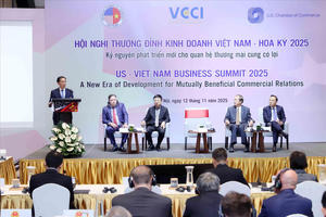 Hội nghị Thượng đỉnh Kinh doanh Việt - Hoa Kỳ: Thúc đẩy hợp tác phát triển chuỗi cung ứng bền vững toàn cầu